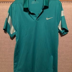 Nike teal golf shirt
